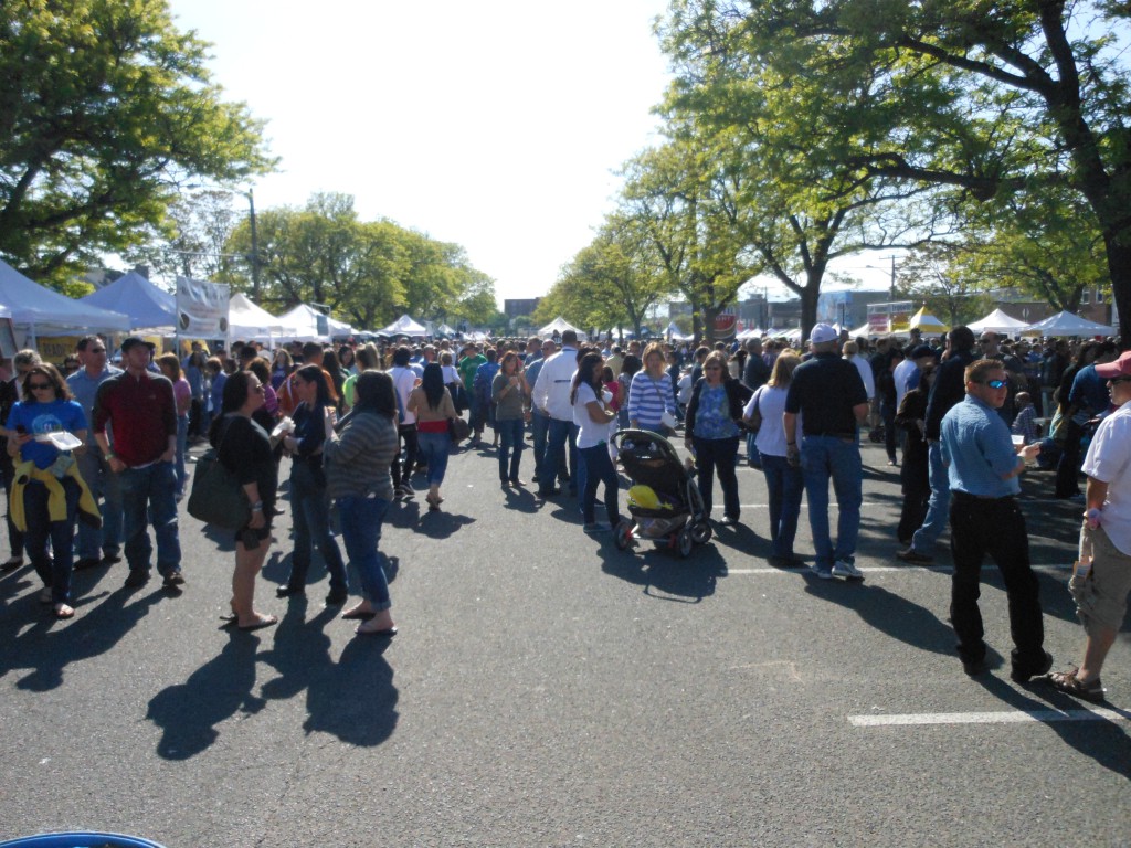 NJ Discover at Red Bank International Flavour Festival. Red Bank NJ