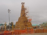 sandy sand castle