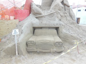 that sand car in the Holland tunnel