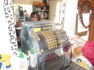 her father's cash register