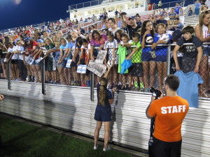  after the match fan friendly autographing 