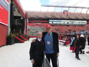 with Rutgers Professor & Director of Athletic Bands Tim Smith. Our 197th photo-op