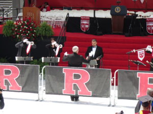 Tim Smith conducting pre-ceremony